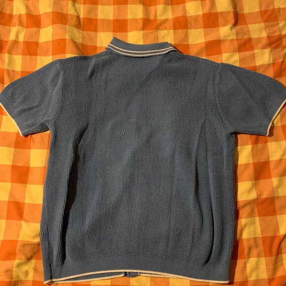 WESC Blue Button Up Shirt - Picture 4 of 4